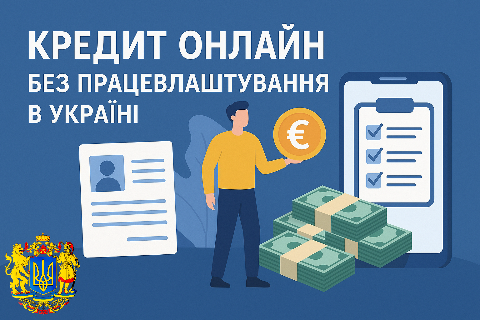 Кредити онлайн без працевлаштування Онлайн кредит без працевлаштування