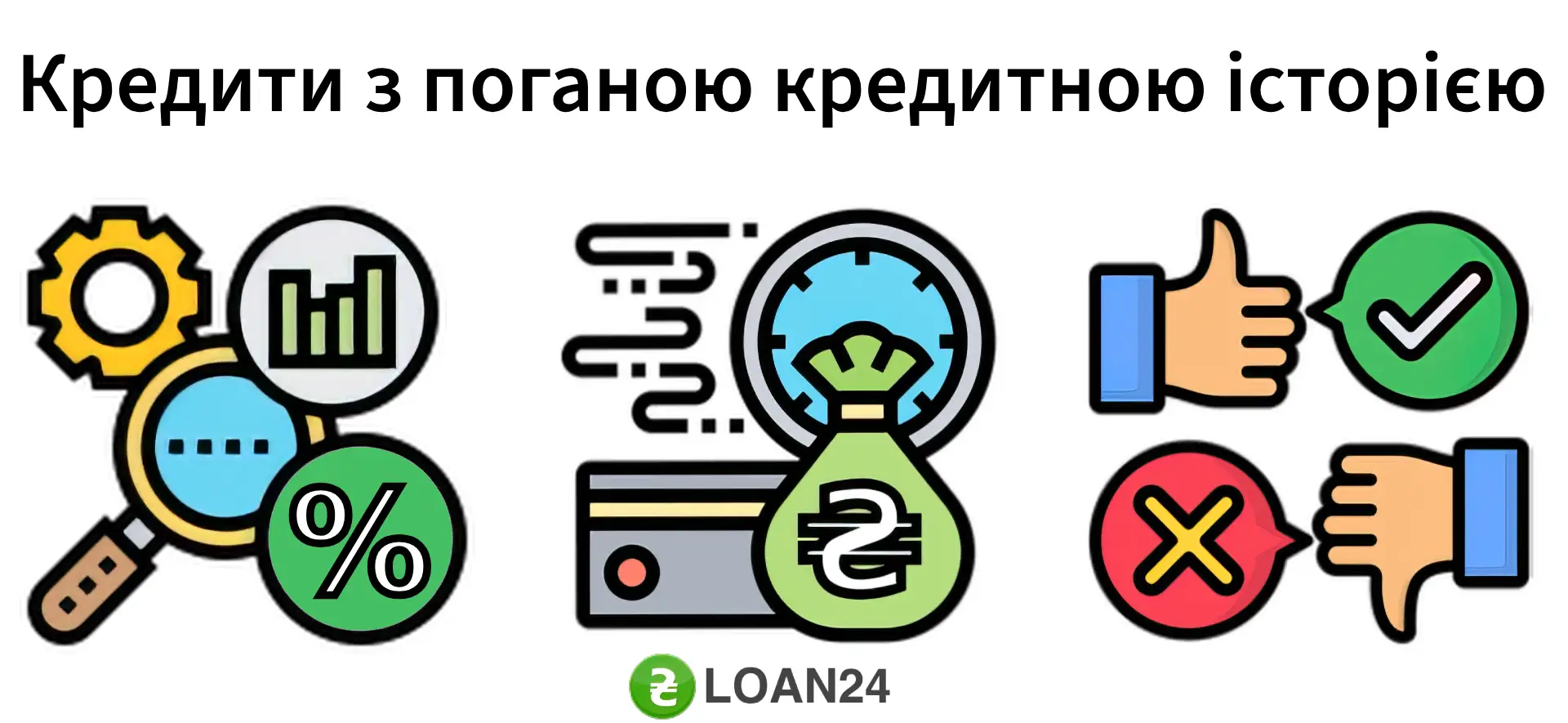 взяти кредит з дуже поганою кредитною історією та великими просрочками