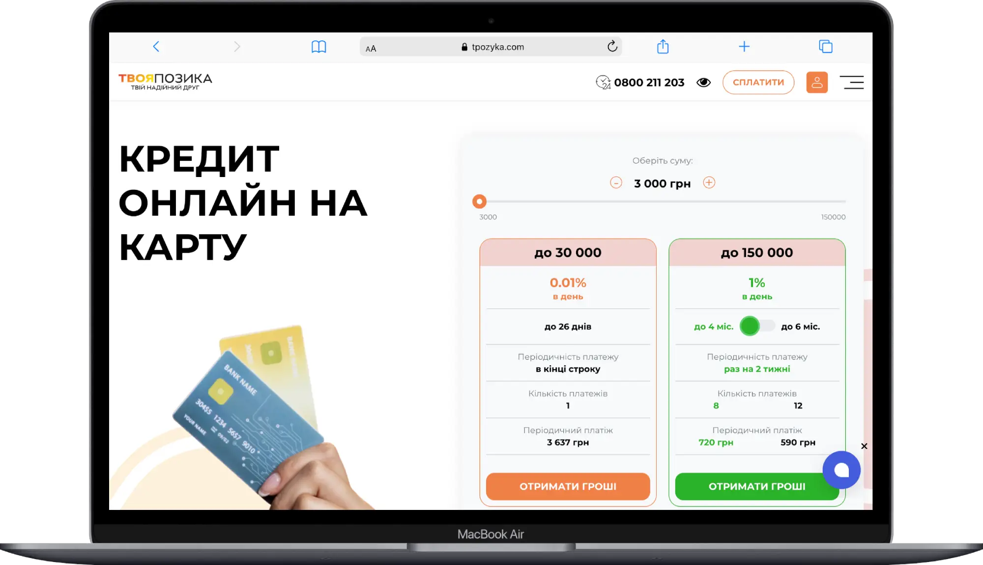 твоя позика сайт