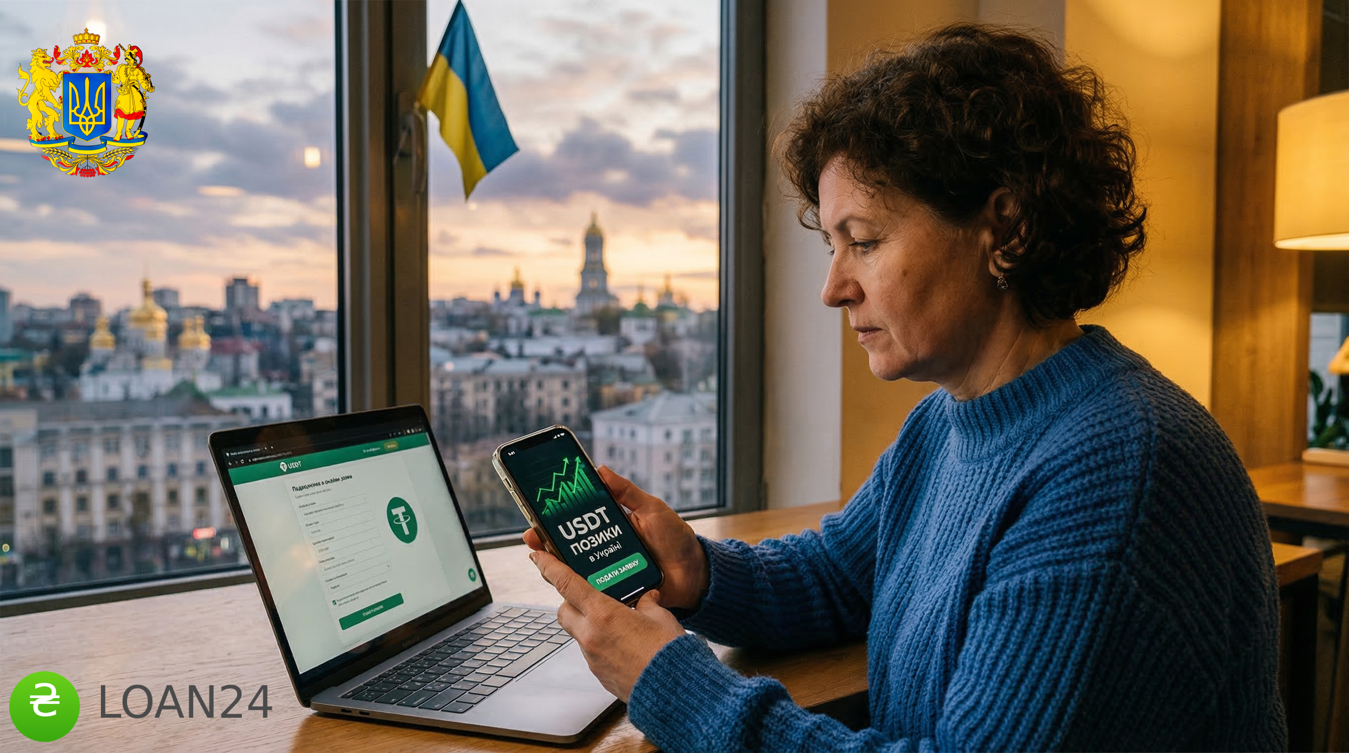 Онлайн позика в ЮСДТ